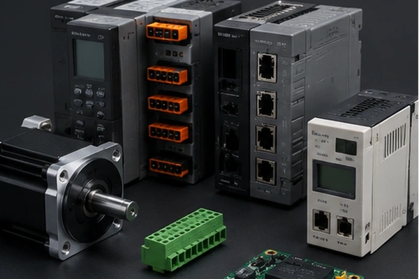 Industrial equipment control modules with integrated metal housings, electronics and precision components