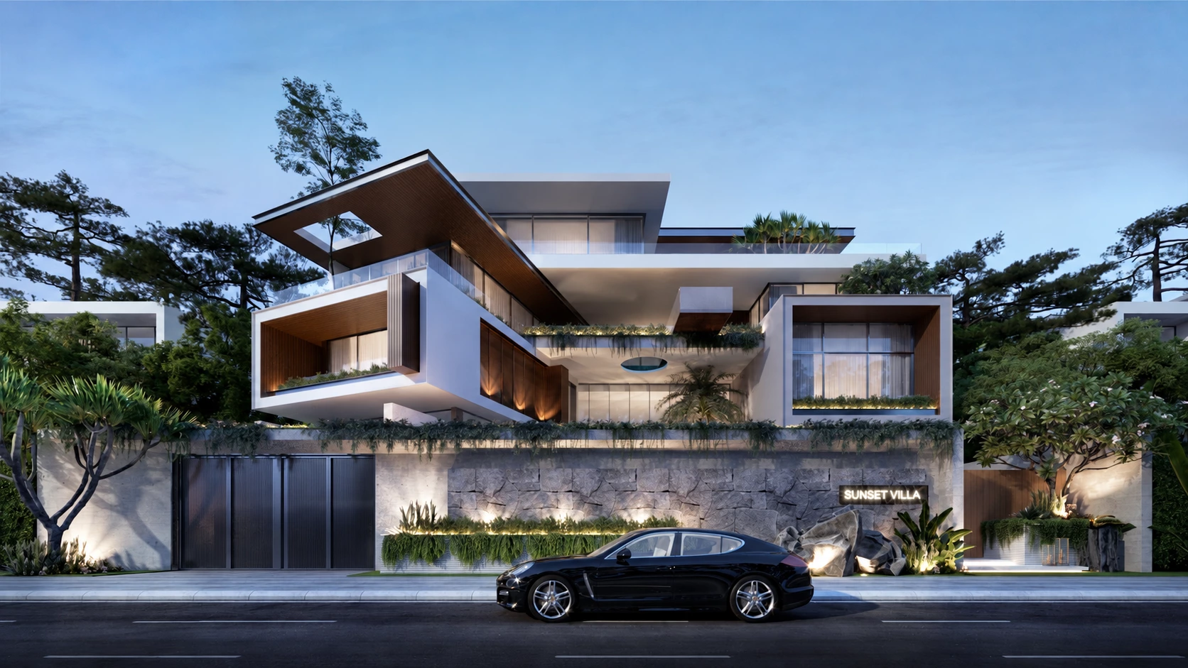 Personalized modern living environment designed around individual lifestyles